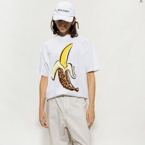 Palm Angels WHITE Printed T-shirt